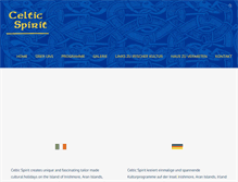 Tablet Screenshot of celticexperience.net